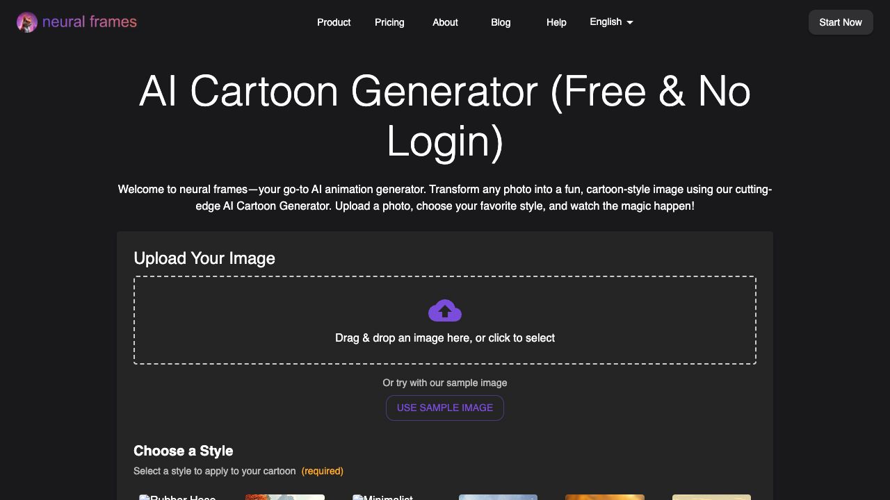 AI Cartoon Generator cover