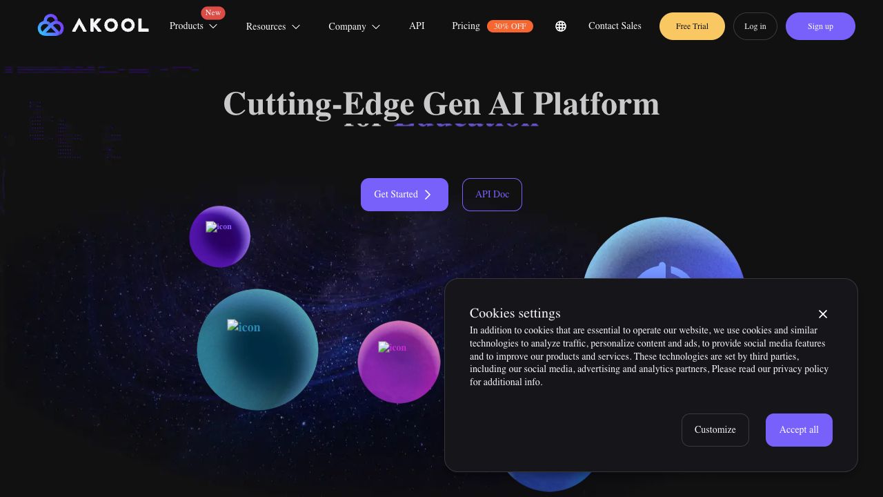 Akool AGI Content Platform cover