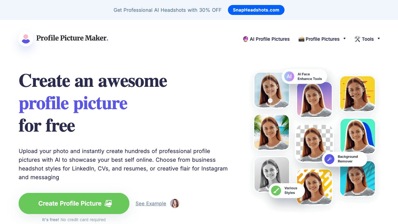 AI Profile Picture Maker cover