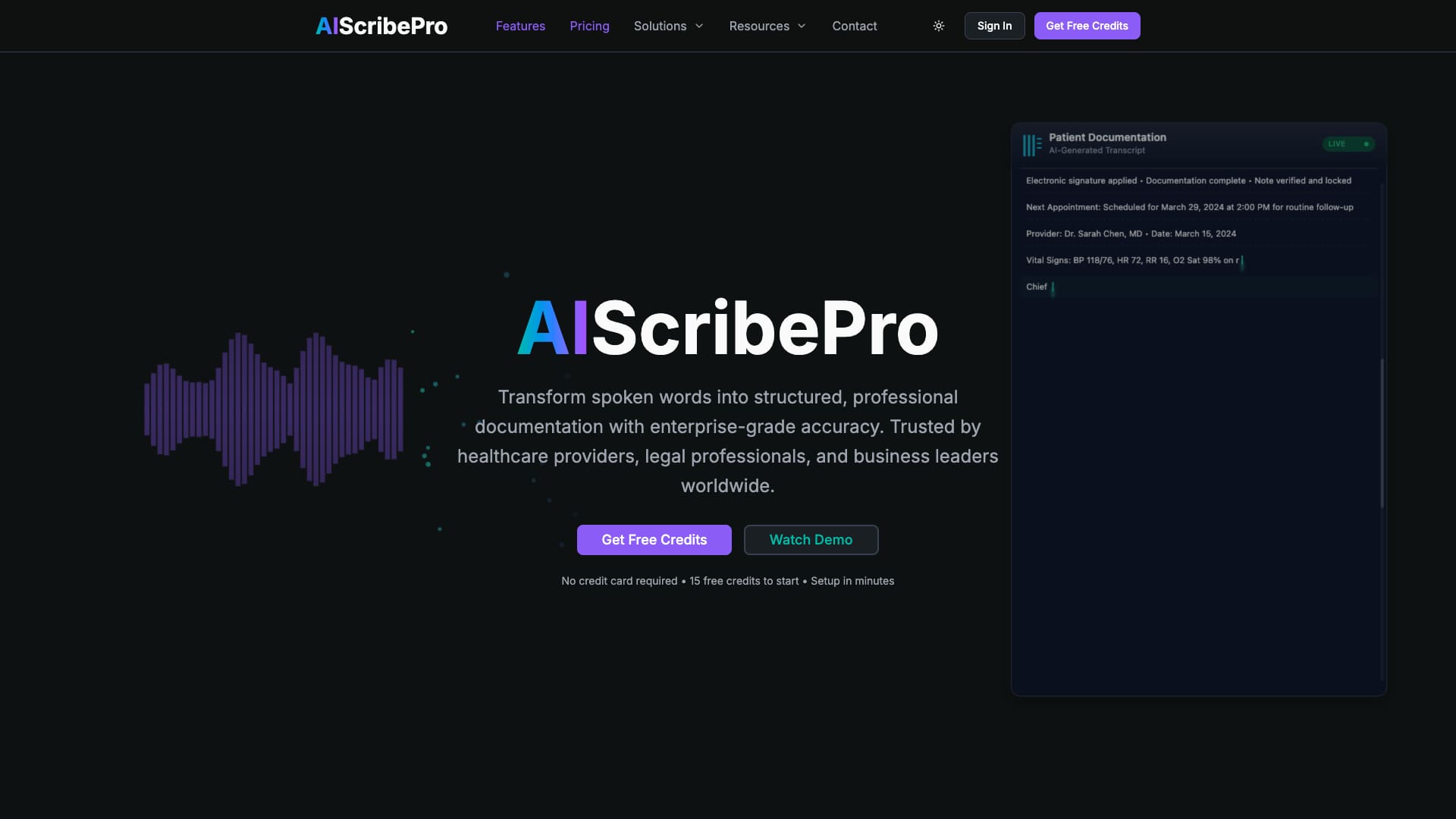 AI Scribe Pro cover