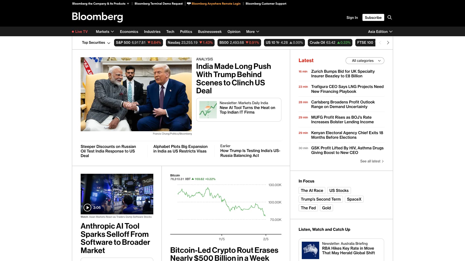 Bloomberg cover