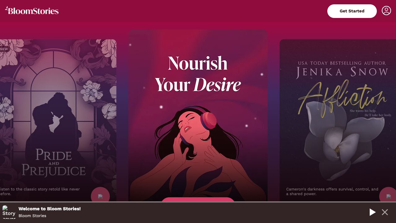 BLOOM | Intimate Audio Stories & Chat cover