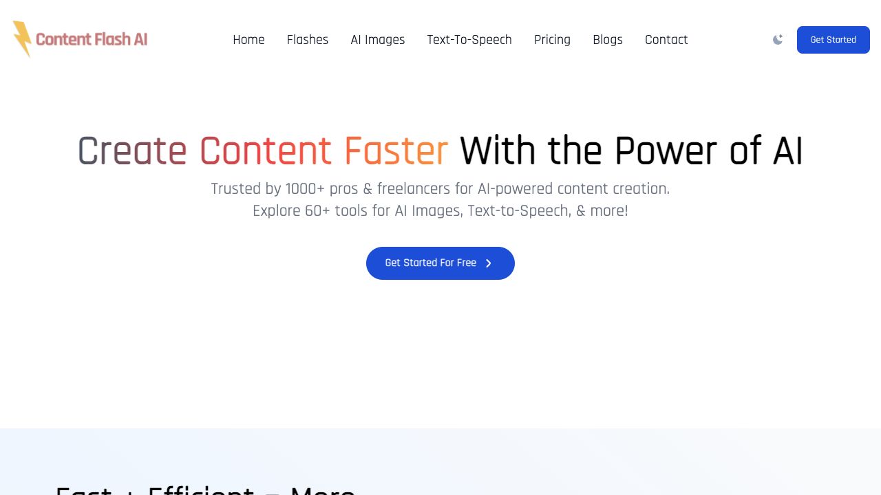 Content Flash AI cover