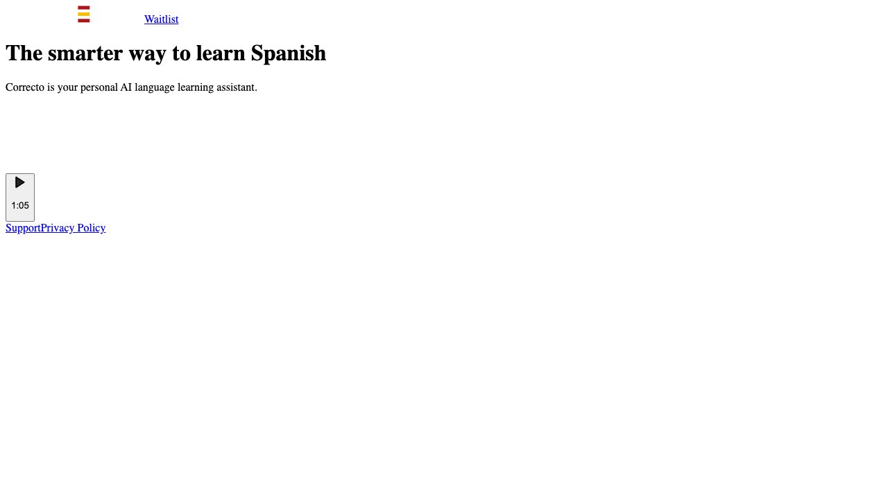 Correcto - the smarter way to learn Spanish cover