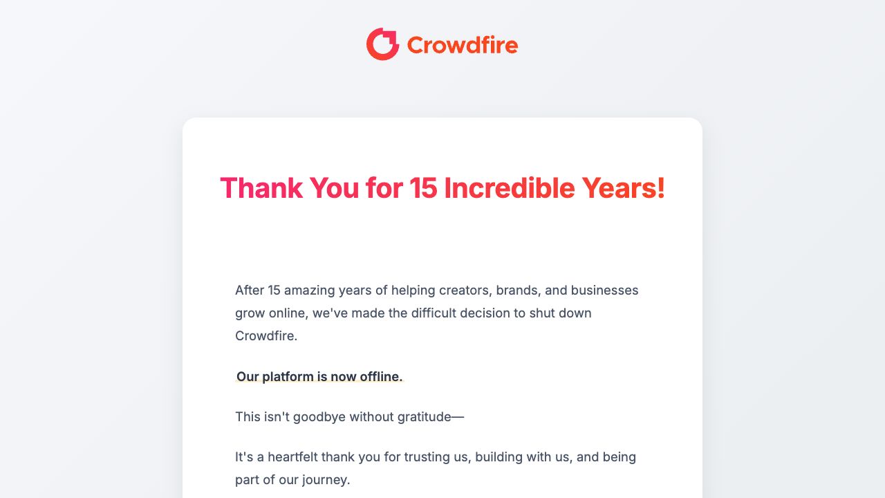 CrowdFire cover