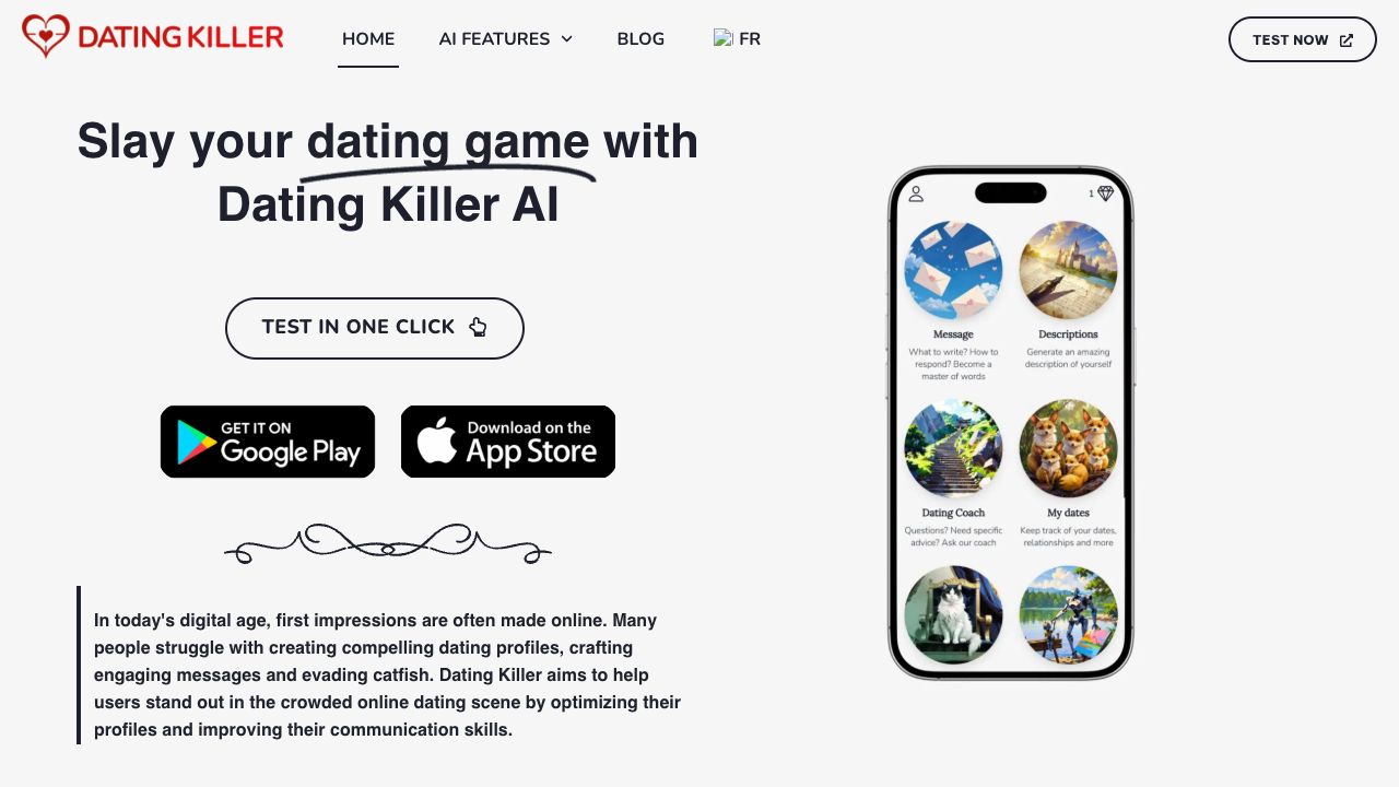 Dating Killer AI cover