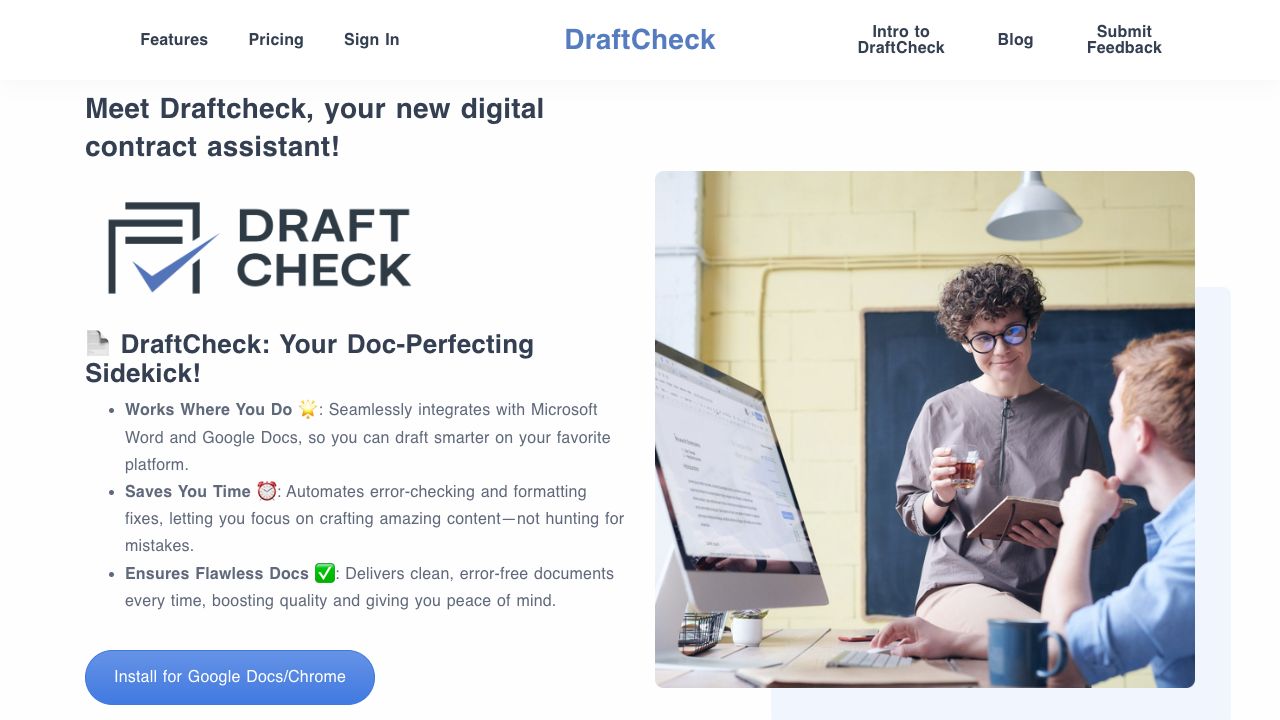 DraftCheck cover