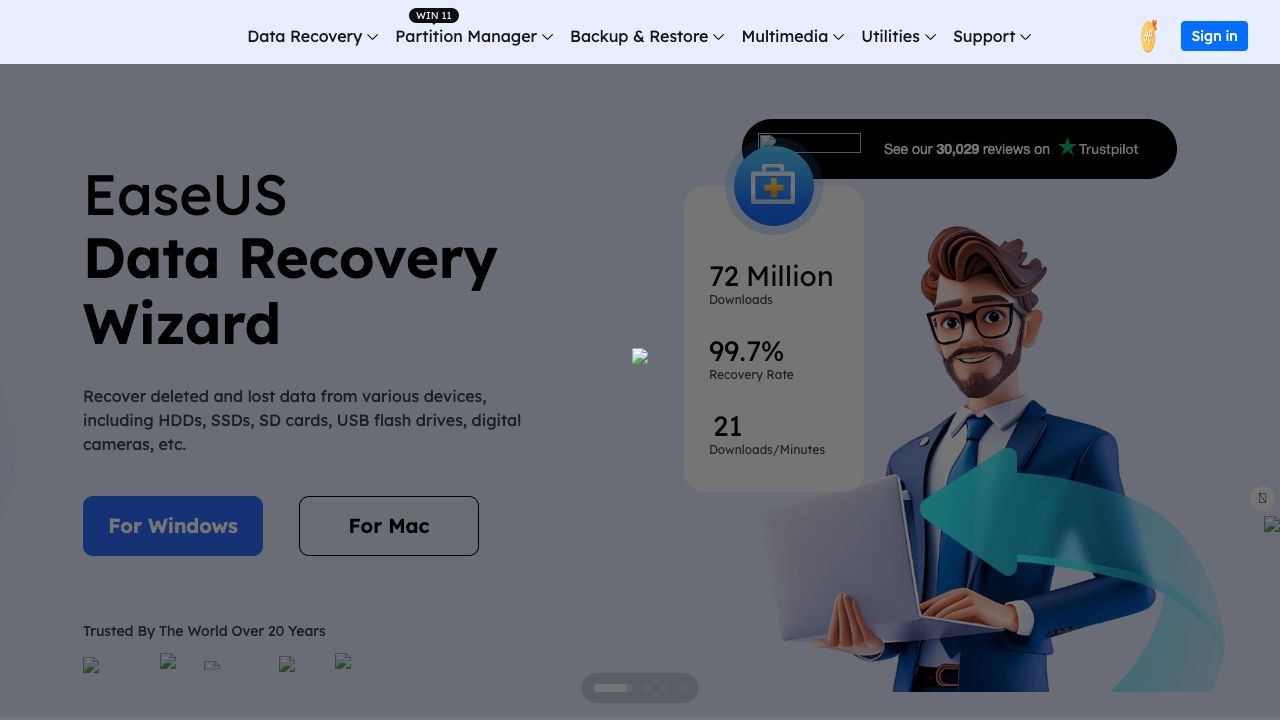 EaseUS Software cover