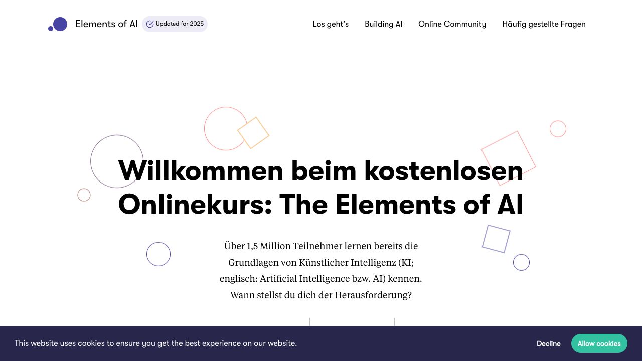 Elements of AI cover