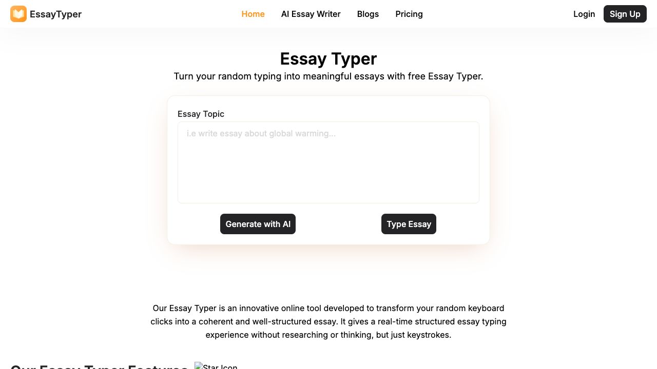 Essay Typer cover