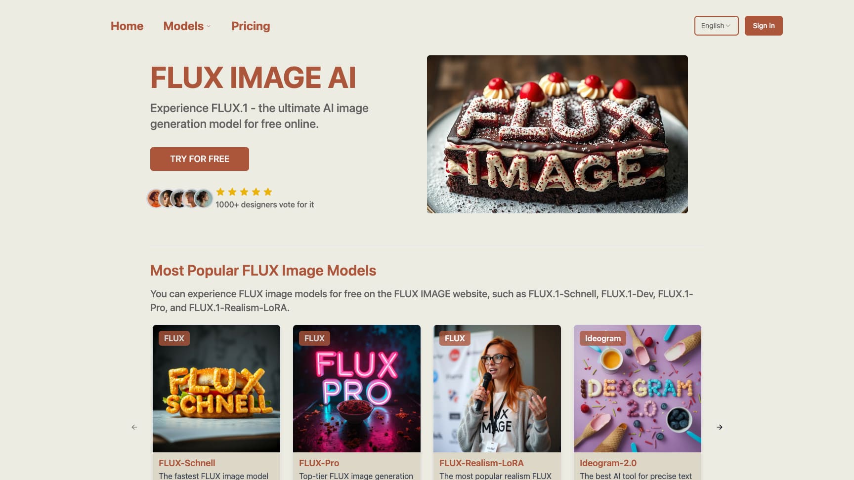 FLUX IMAGE cover