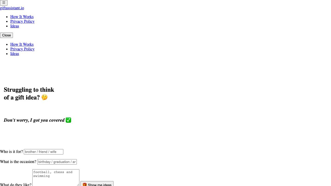giftassistant.io cover