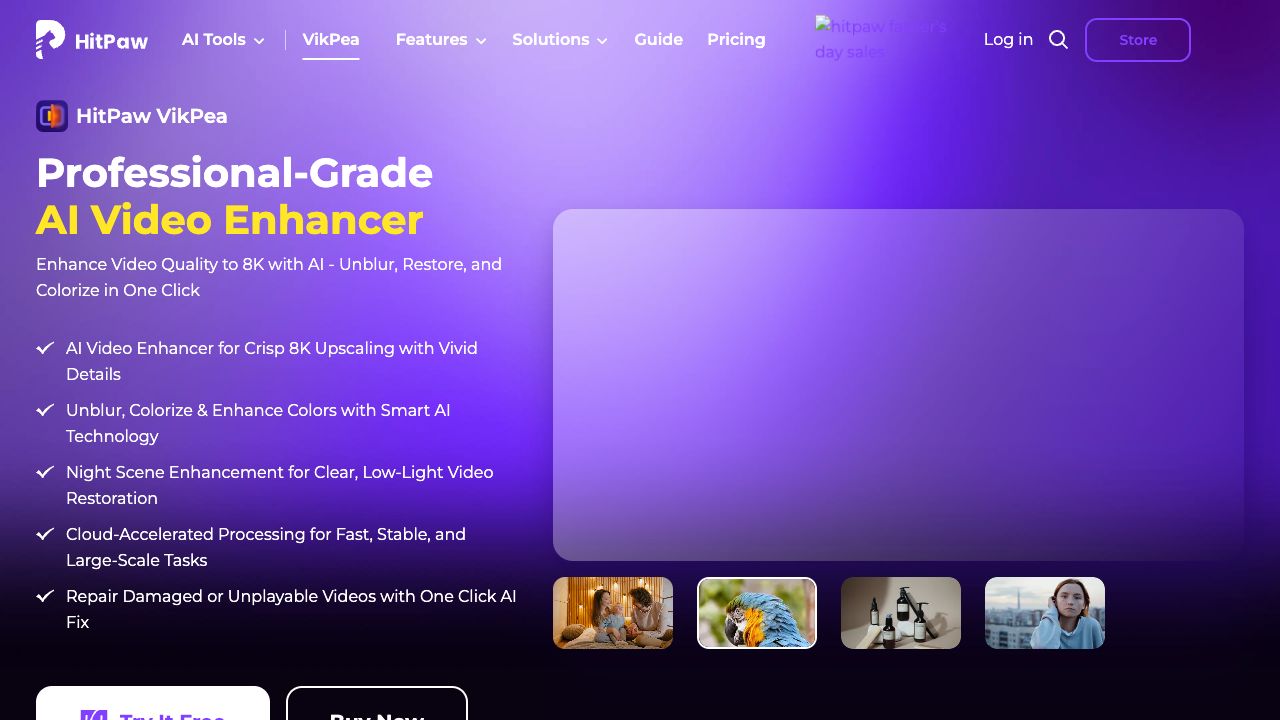 HitPaw Video Enhancer cover