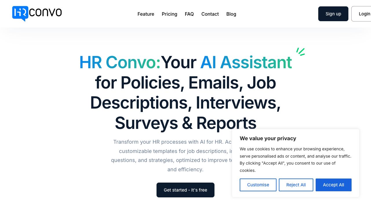 HR Convo AI cover