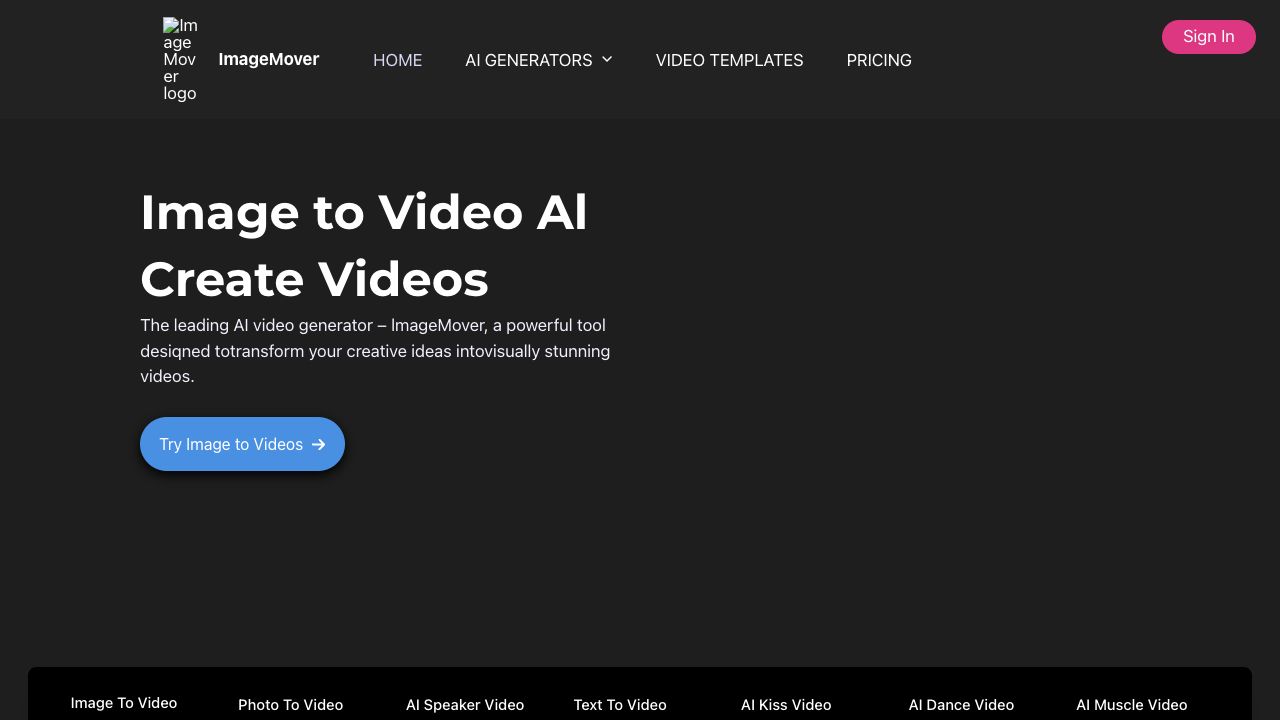 Image To Video AI - ImageMover cover
