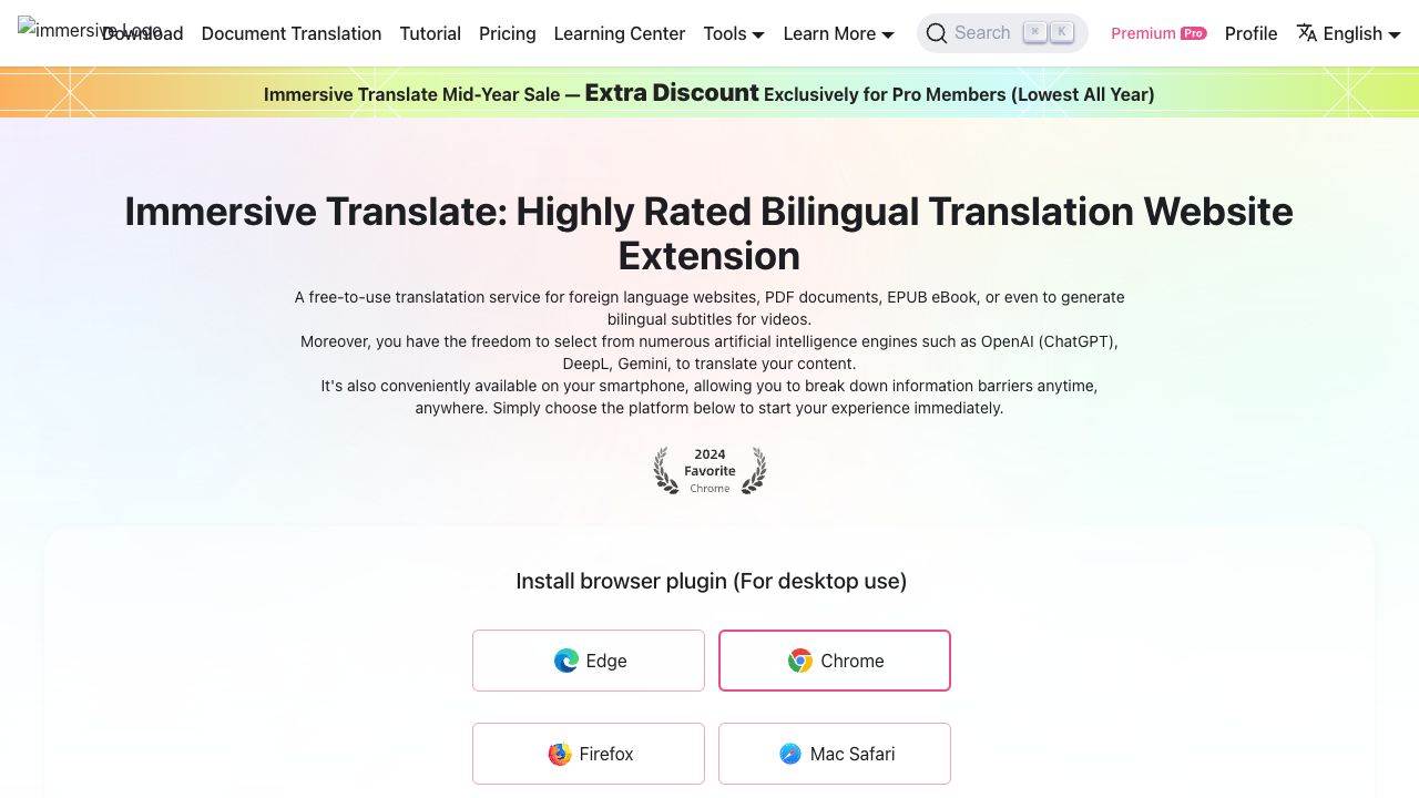 Immersive Translate cover