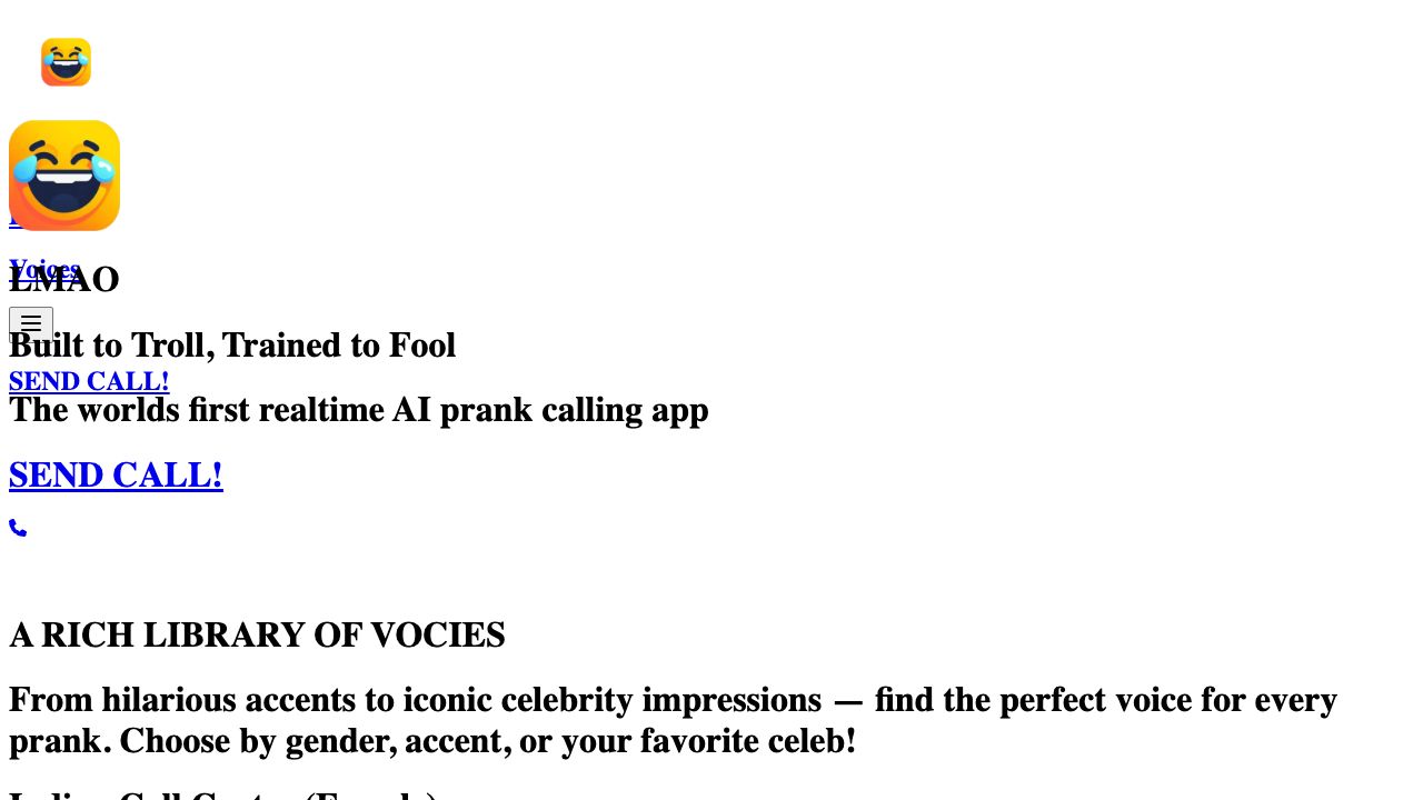 LMAO AI Prank Calls cover