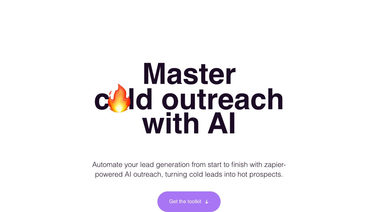 Cold Outreach with AI cover