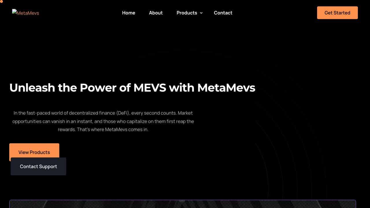MetaMevs Trading Solutions cover