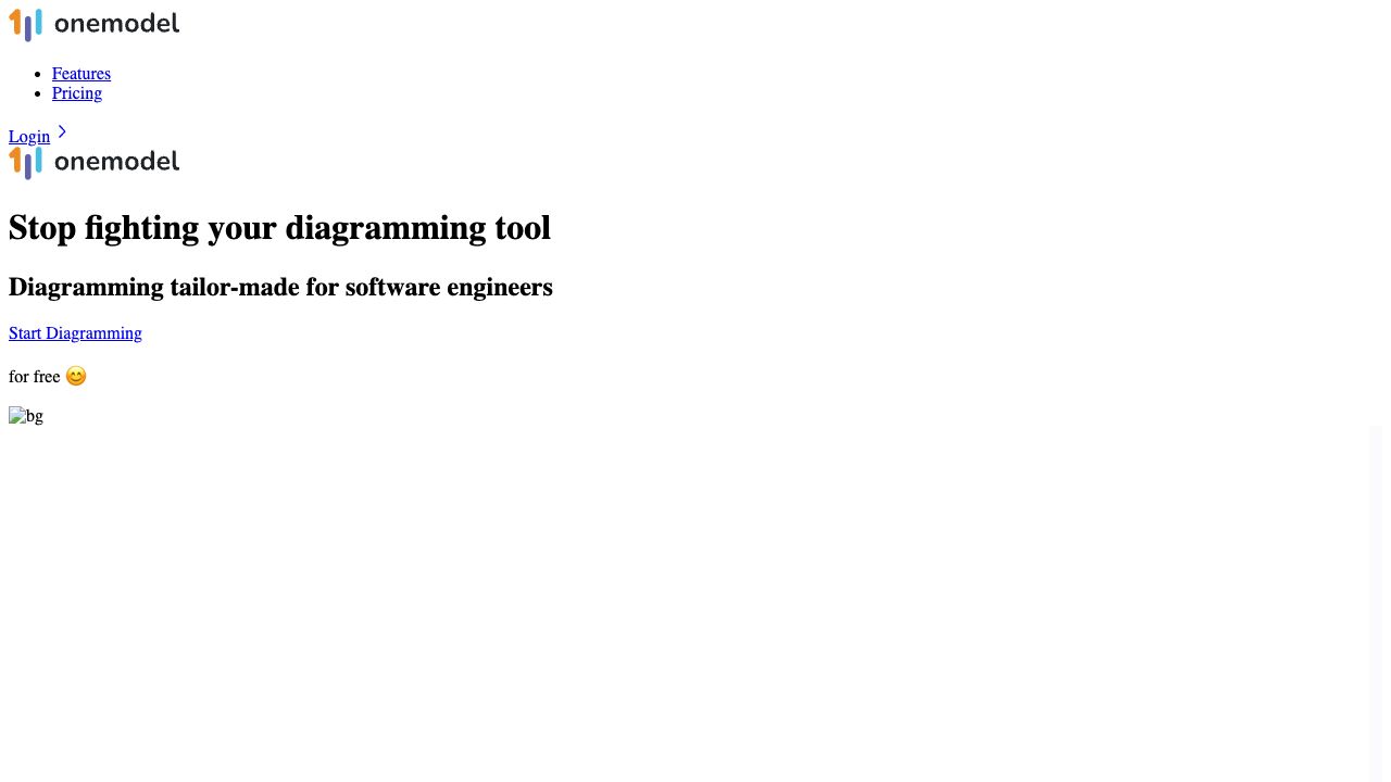 OneModel —— 软件架构师专用绘图工具 cover