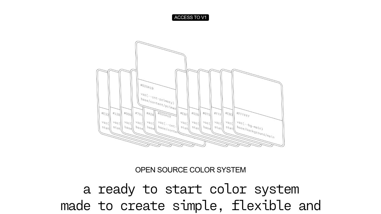 Open Source Color System cover