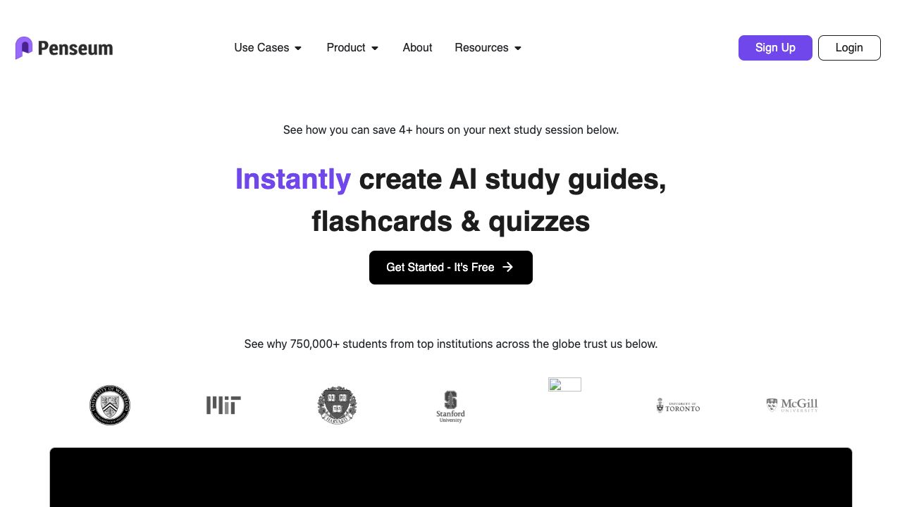 Penseum - Your AI-Powered Study Partner cover