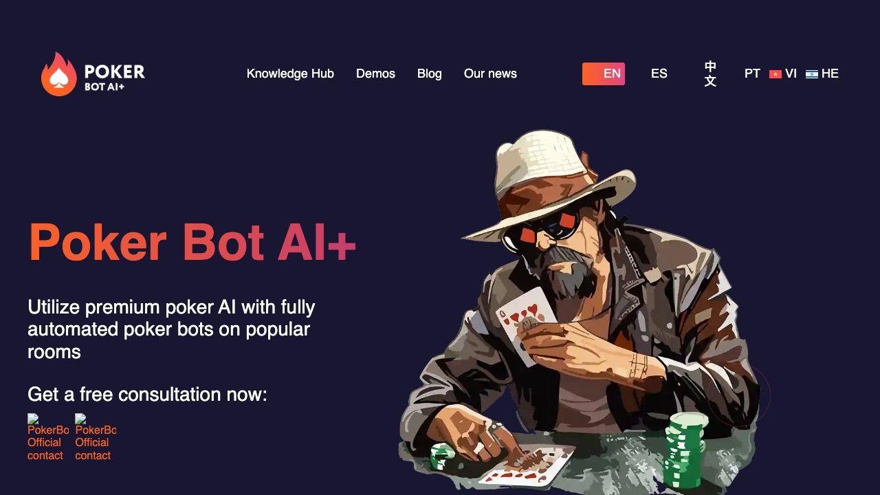 Poker Bot AI+ cover