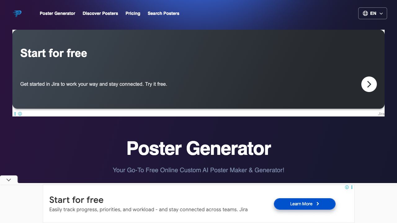 Poster Generator cover