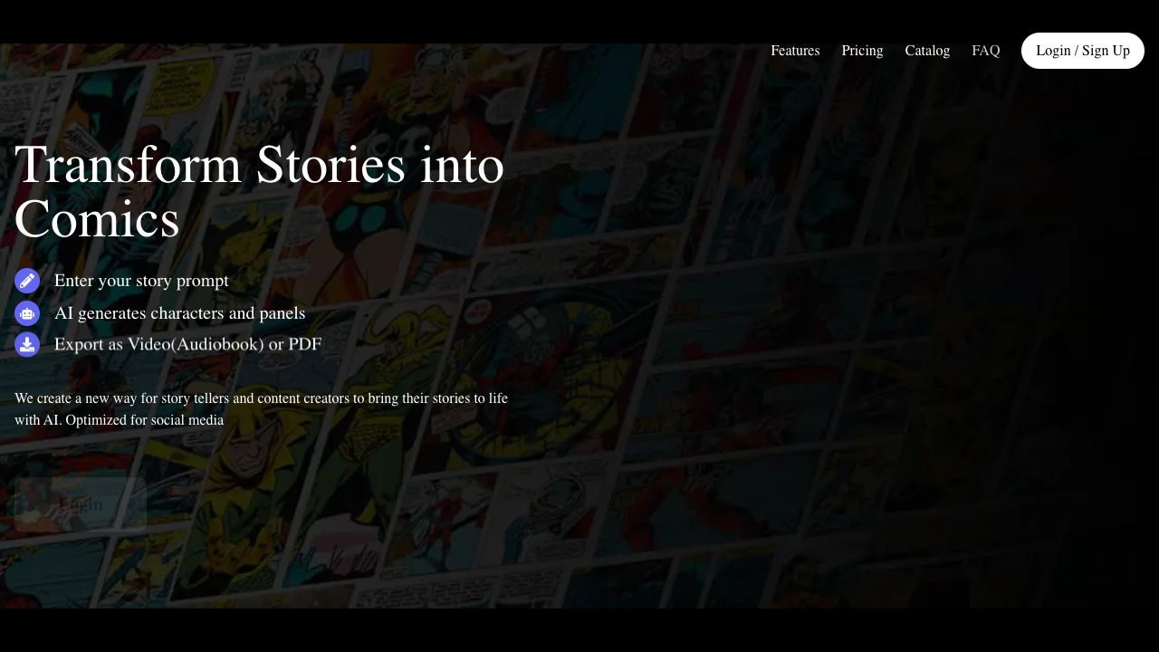 PromptToComicAI cover