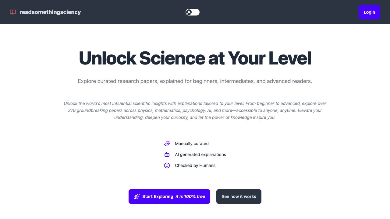 ReadSomethingSciency cover