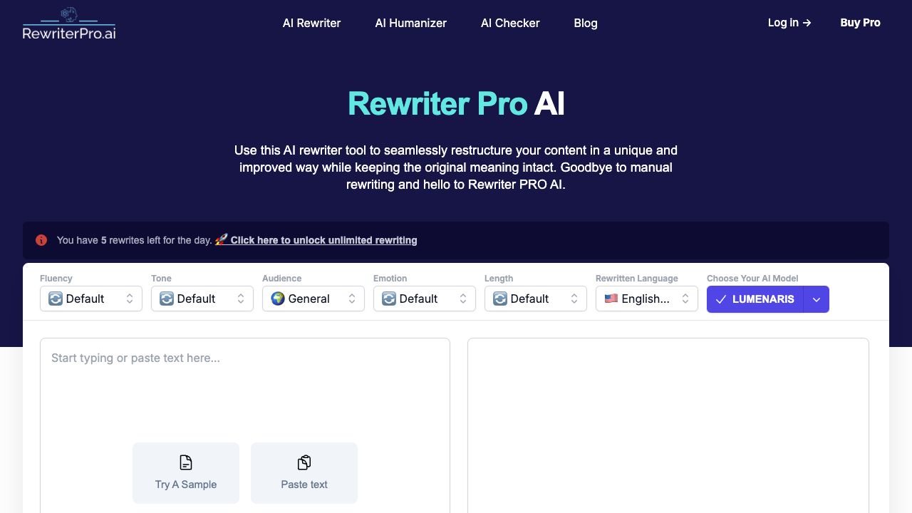 RewriterPro.ai cover