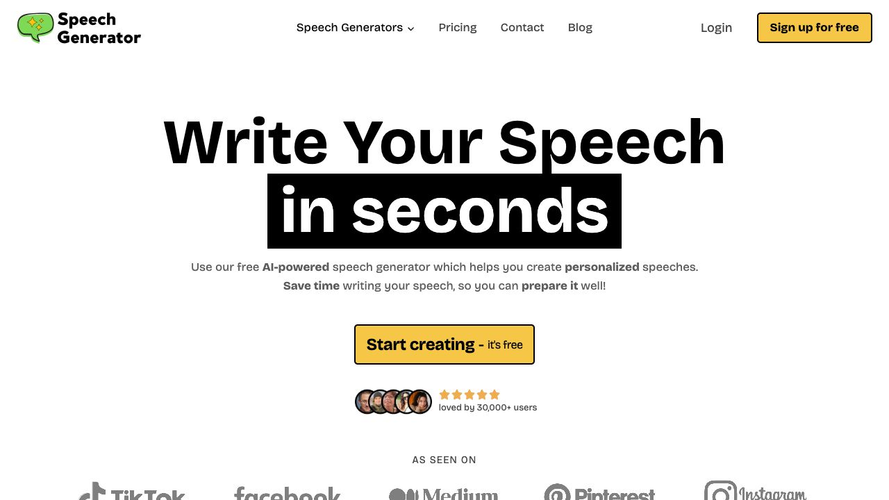 SpeechGeneratorAI cover