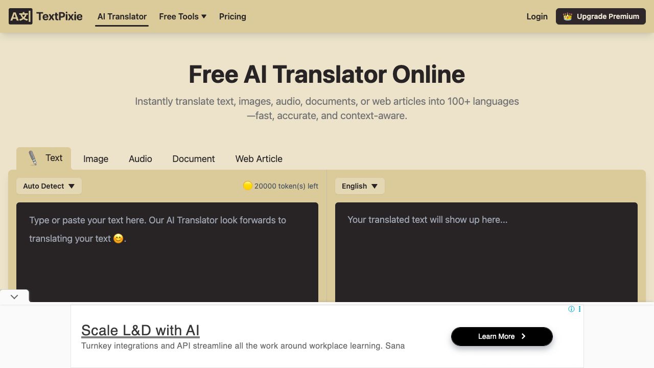 TextPixie AI Translator cover