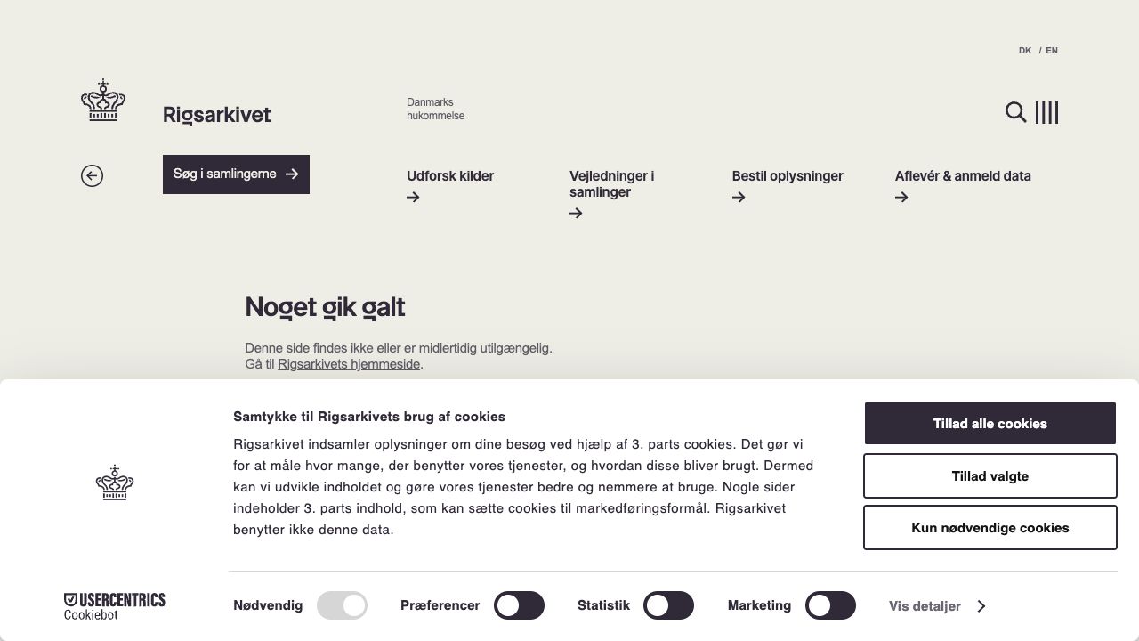 The Danish Data Archive cover