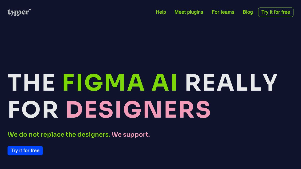 Typper - Designer's AI Assistant cover