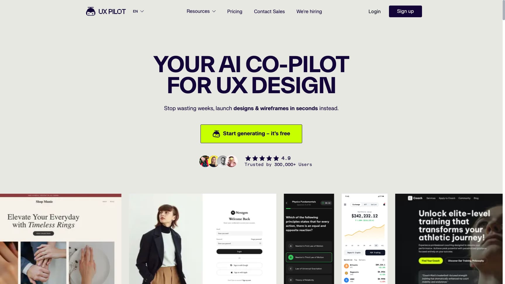 UX Pilot cover
