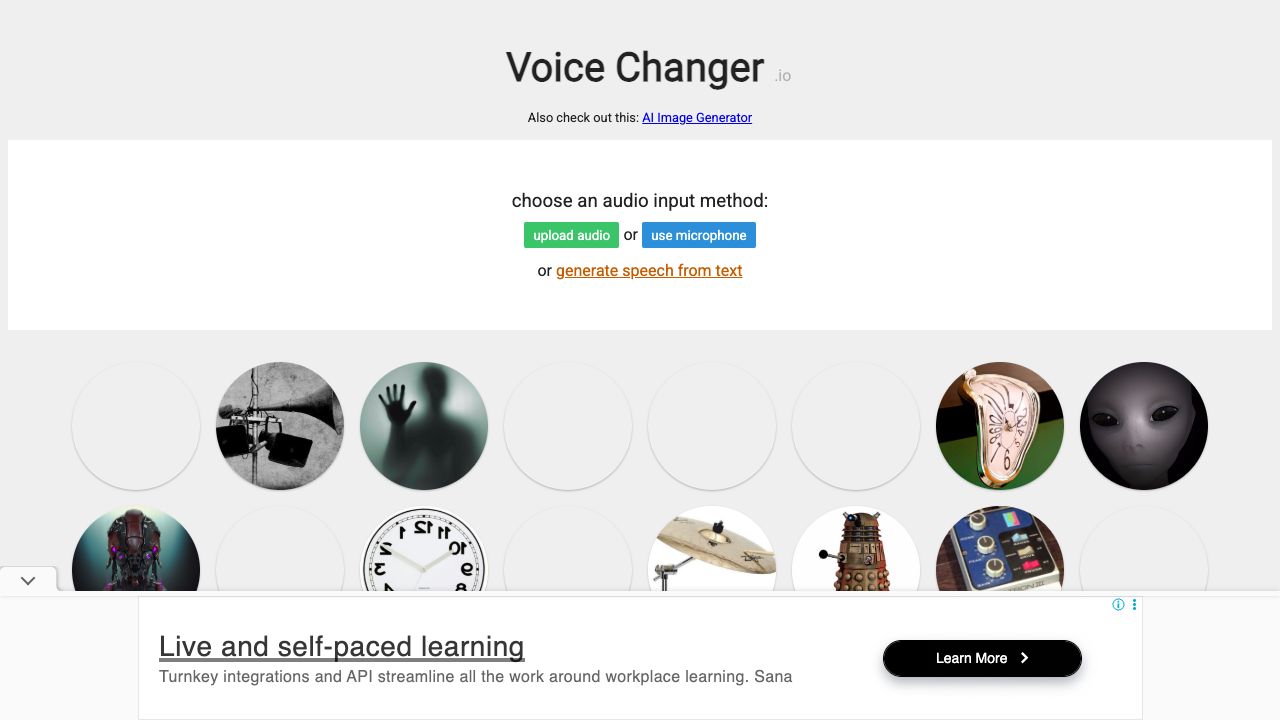 Voice Changer cover