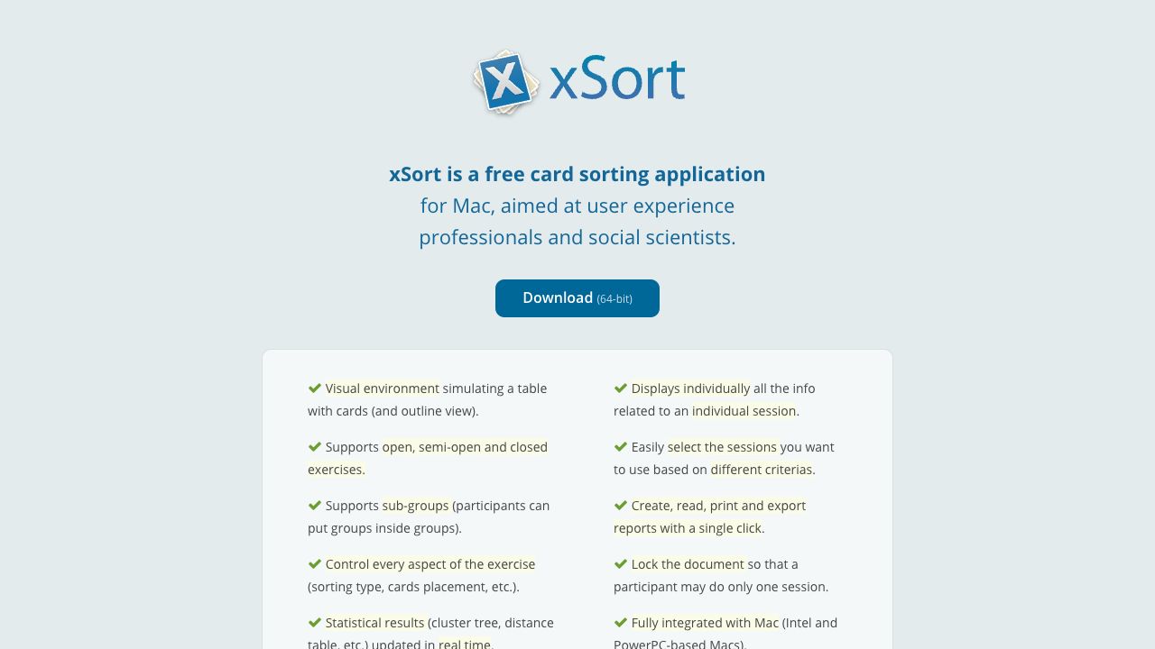 Xsort cover