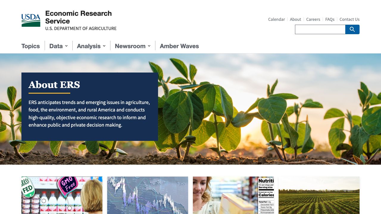 美国农业经济研究局 cover